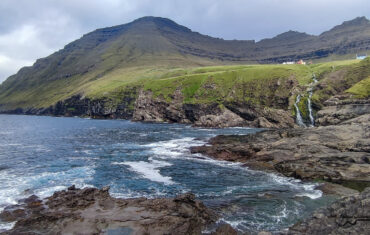 Insulele Feroe: cascada Fossá, Viðareiði, Kunoy Park, Funningur