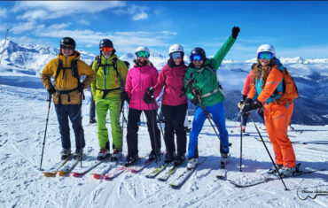 Pe pârtiile franceze din Les Arcs – la ski în Paradisul Alb