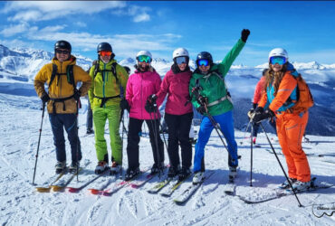 Pe pârtiile franceze din Les Arcs – la ski în Paradisul Alb